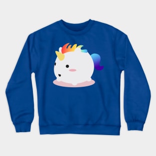 Kawaii rainbow fattycorn Crewneck Sweatshirt